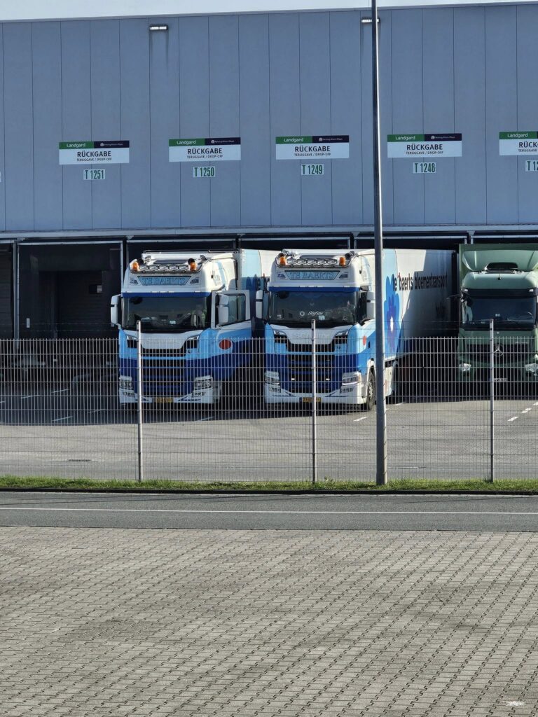 Flotă camioane TBT Logistic International în Olanda