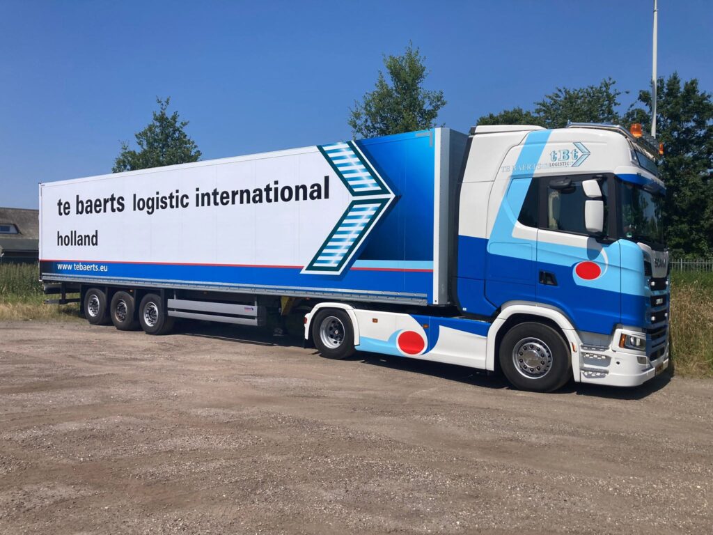 Flotă modernă camioane TBT Logistic International