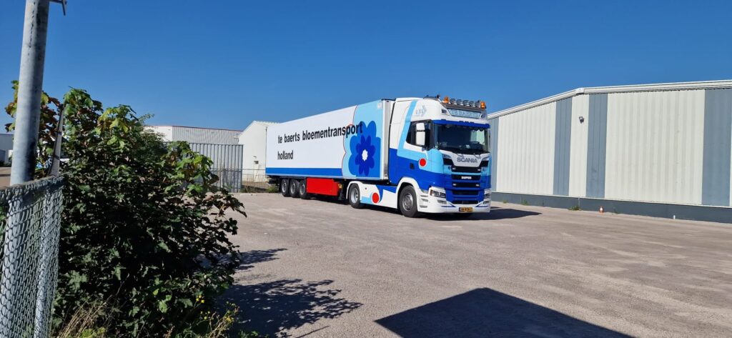 Camion Scania frigorific TBT Logistic Brașov