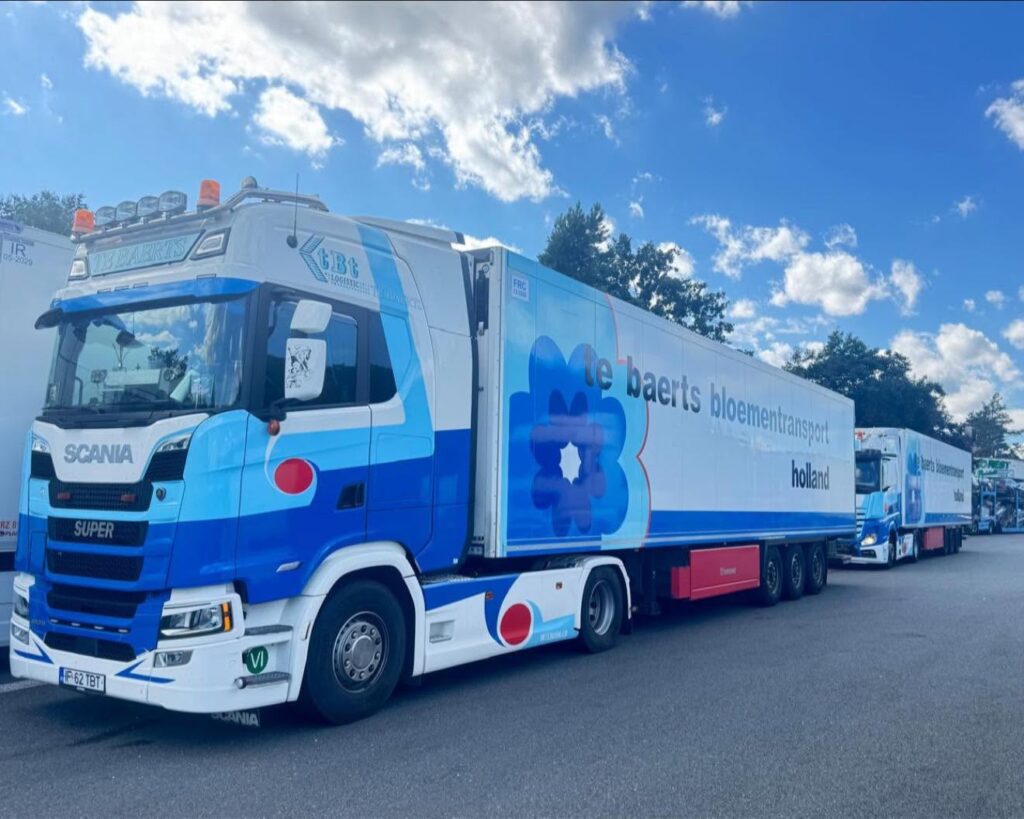 Camion TBT Logistic International transport marfă generală